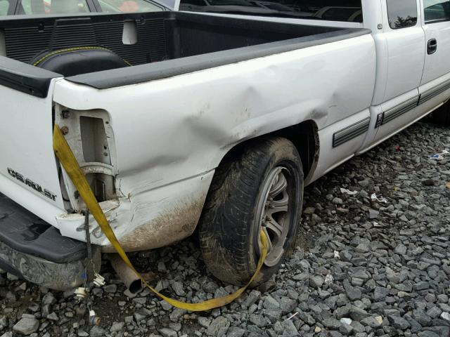 2GCEC19T6Y1388593 - 2000 CHEVROLET SILVERADO WHITE photo 9