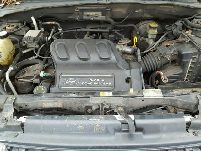 1FMCU04111KB04213 - 2001 FORD ESCAPE XLT BLACK photo 7