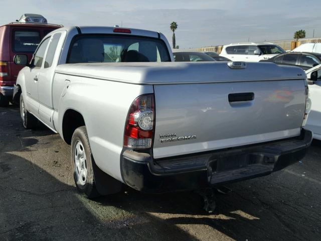 5TETX22N79Z651491 - 2009 TOYOTA TACOMA ACC SILVER photo 3