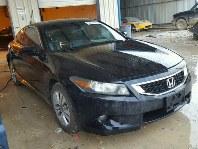 1HGCS11848A000933 - 2008 HONDA ACCORD EXL BLACK photo 1