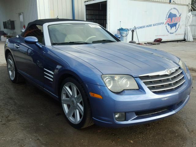 1C3AN65LX6X062196 - 2006 CHRYSLER CROSSFIRE BLUE photo 1