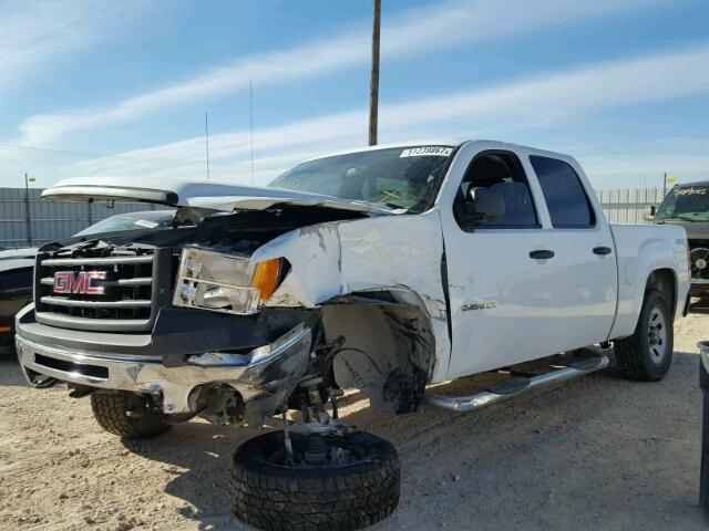 3GTP2TE74CG133649 - 2012 GMC SIERRA K15 WHITE photo 2