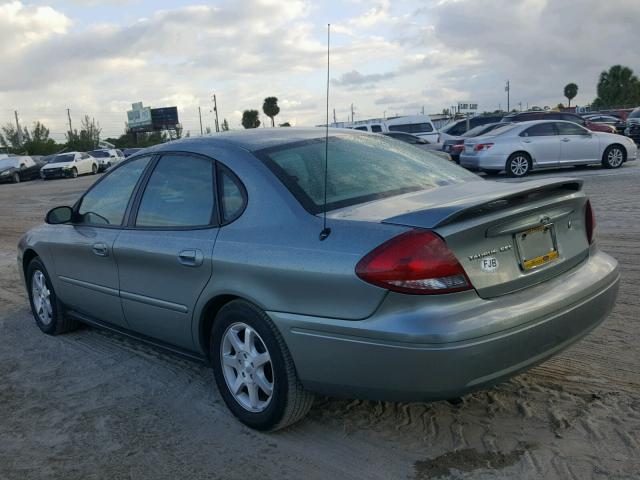 1FAFP56U06A176326 - 2006 FORD TAURUS SEL TEAL photo 3