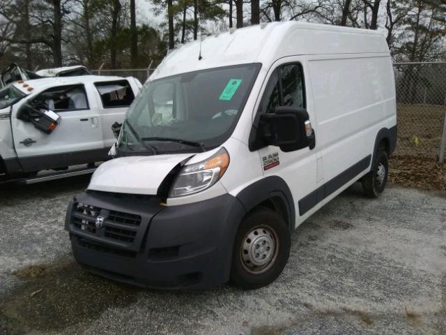 3C6TRVCG8HE523530 - 2017 RAM PROMASTER WHITE photo 2