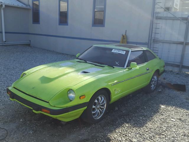 JN1HZ06S0DX512021 - 1983 DATSUN 280ZX 2+2 GREEN photo 2