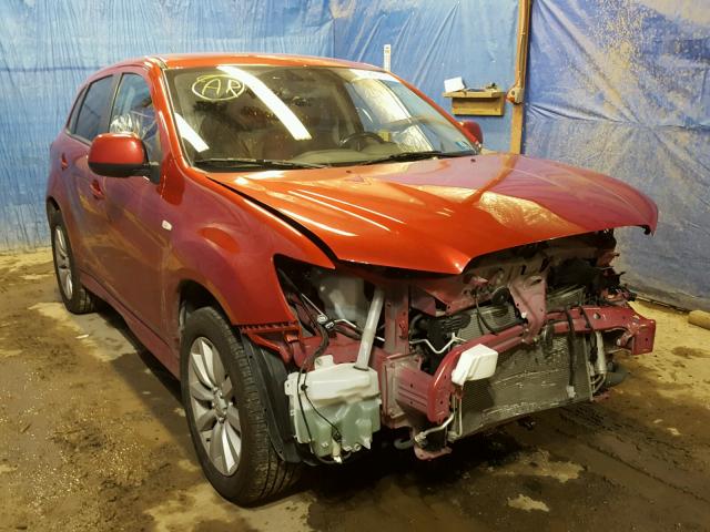 JA4AR4AU7BZ011847 - 2011 MITSUBISHI OUTLANDER RED photo 1