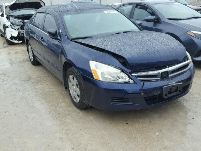 1HGCM56416A114358 - 2006 HONDA ACCORD LX BLUE photo 1