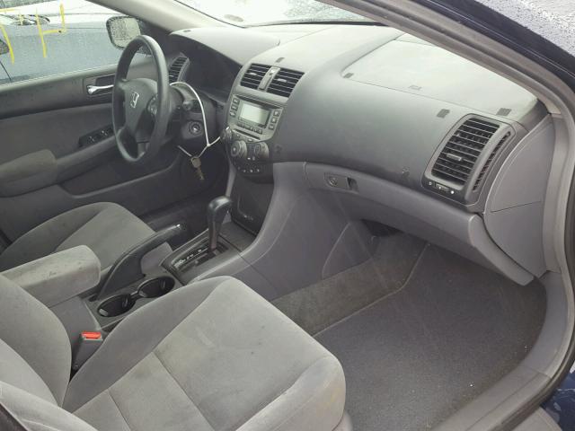 1HGCM56416A114358 - 2006 HONDA ACCORD LX BLUE photo 5