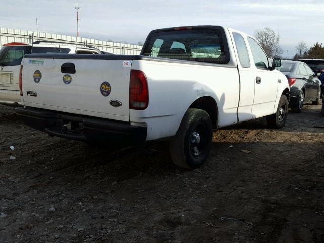 1FTZX17271NA94432 - 2001 FORD F150 WHITE photo 4