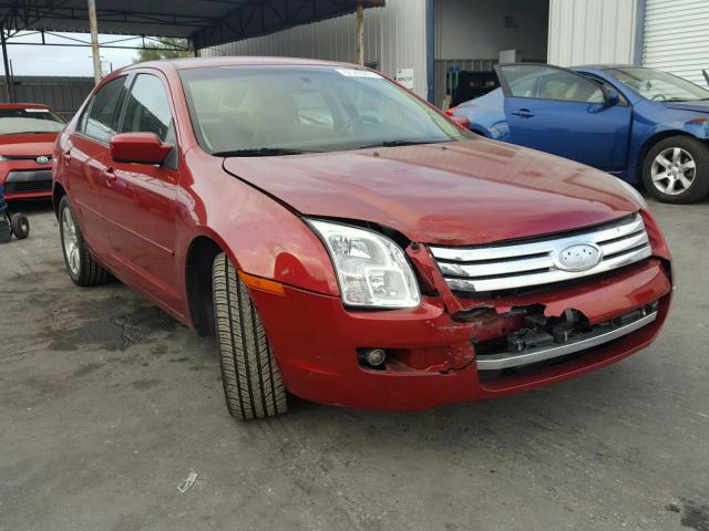 3FAFP08116R168179 - 2006 FORD FUSION SEL RED photo 1