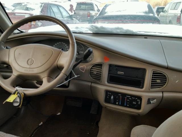 2G4WS52J021269528 - 2002 BUICK CENTURY CU WHITE photo 9