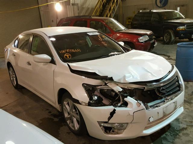 1N4AL3AP2DN489668 - 2013 NISSAN ALTIMA 2.5 WHITE photo 1