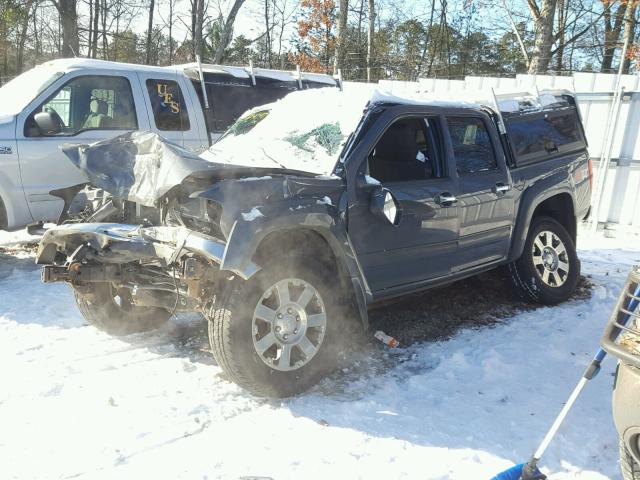 1GCHTDFE8C8151078 - 2012 CHEVROLET COLORADO L GRAY photo 2