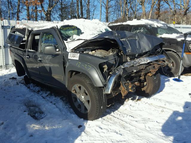 1GCHTDFE8C8151078 - 2012 CHEVROLET COLORADO L GRAY photo 9