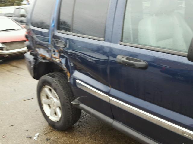 1J4GL58K87W517041 - 2007 JEEP LIBERTY LI BLUE photo 9