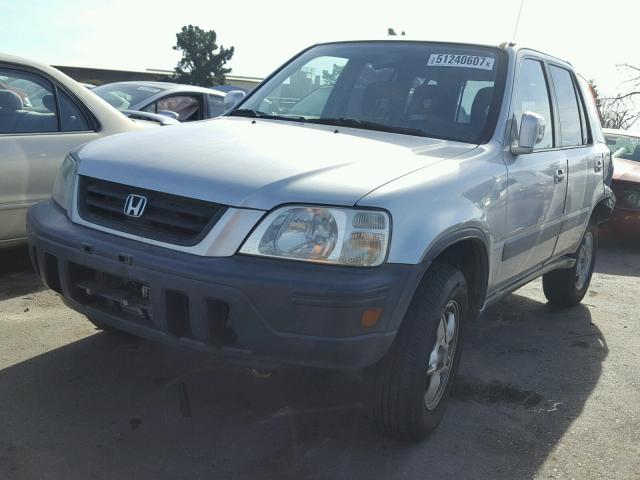 JHLRD1862XC033782 - 1999 HONDA CR-V EX SILVER photo 2