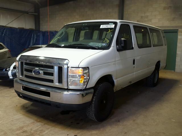 1FBSS3BL4CDA76480 - 2012 FORD ECONOLINE WHITE photo 2