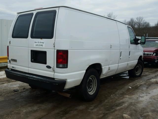 1FTNE24W98DA90044 - 2008 FORD ECONOLINE WHITE photo 4