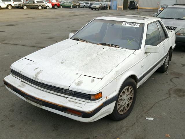 JN1PS24S5HW030350 - 1987 NISSAN 200SX WHITE photo 2