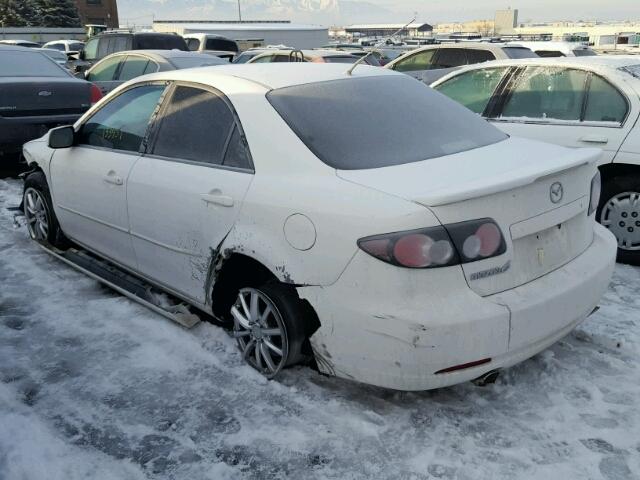 1YVHP80C375M37540 - 2007 MAZDA 6 I WHITE photo 3