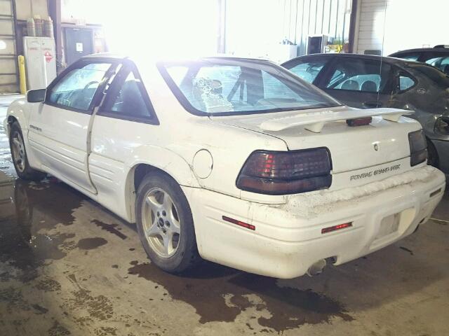 1G2WJ12M0SF278236 - 1995 PONTIAC GRAND PRIX WHITE photo 3