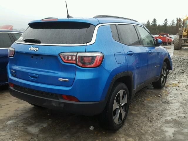 3C4NJDBB3HT651498 - 2017 JEEP COMPASS LA BLUE photo 4