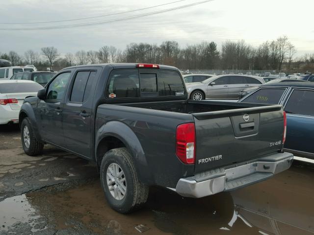 1N6AD0EV0EN731354 - 2014 NISSAN FRONTIER S GRAY photo 3