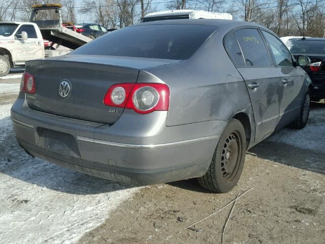 WVWJK73C97P075522 - 2007 VOLKSWAGEN PASSAT GRAY photo 4