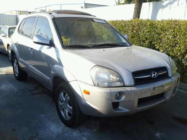 KM8JN72D96U357172 - 2006 HYUNDAI TUCSON GLS SILVER photo 1