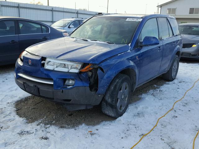 5GZCZ63405S860091 - 2005 SATURN VUE BLUE photo 2