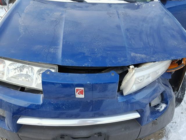 5GZCZ63405S860091 - 2005 SATURN VUE BLUE photo 7