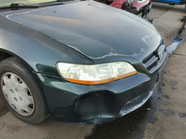 JHMCG6655XC033369 - 1999 HONDA ACCORD LX GREEN photo 9