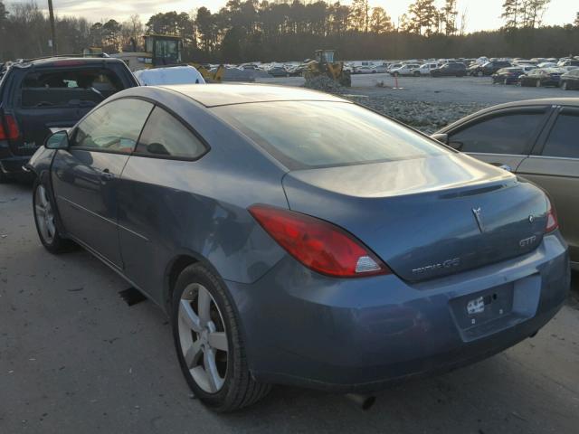 1G2ZM171464267437 - 2006 PONTIAC G6 GTP BLUE photo 3