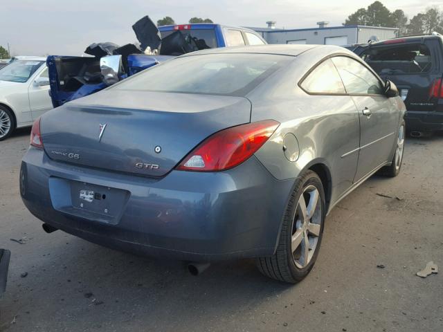 1G2ZM171464267437 - 2006 PONTIAC G6 GTP BLUE photo 4