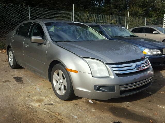 3FAHP07Z28R235830 - 2008 FORD FUSION SE GRAY photo 1