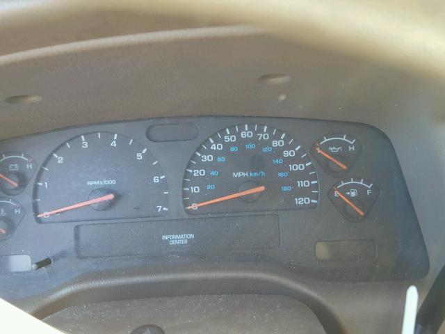 1B4HR38NX2F133288 - 2002 DODGE DURANGO SP RED photo 8