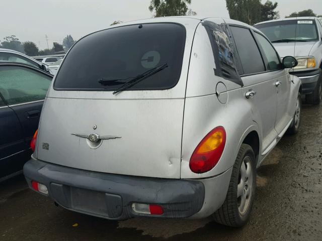 3C8FY68B02T237846 - 2002 CHRYSLER PT CRUISER SILVER photo 4