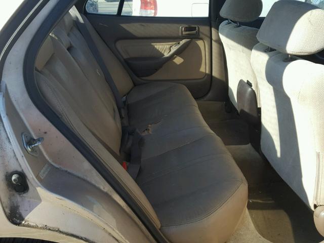 JT2BF12KXT0185229 - 1996 TOYOTA CAMRY LE ბეჟი ფოტო 6