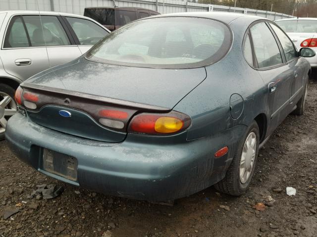 1FALP52U7VG286049 - 1997 FORD TAURUS GL GREEN photo 4