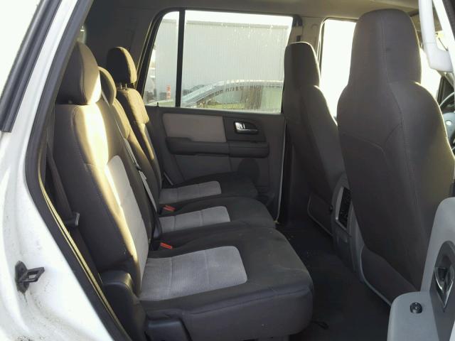 1FMPU16585LB12929 - 2005 FORD EXPEDITION WHITE photo 6