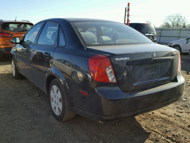 KL5JD56Z97K516597 - 2007 SUZUKI FORENZA BA BLACK photo 3