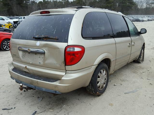 2C8GP64L95R351826 - 2005 CHRYSLER TOWN & COU TAN photo 4