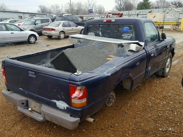 1FTCR10A2SUB99890 - 1995 FORD RANGER BLUE photo 4