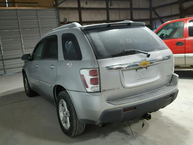 2CNDL73F066113363 - 2006 CHEVROLET EQUINOX LT SILVER photo 3