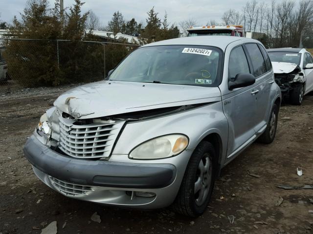 3C4FY58B42T384909 - 2002 CHRYSLER PT CRUISER SILVER photo 2