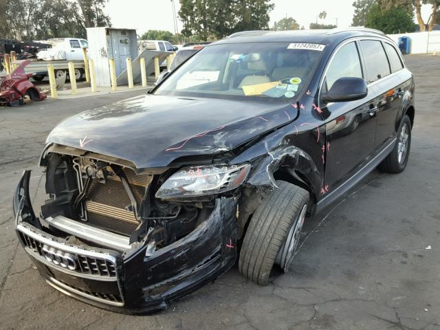 WA1LYBFE6AD006670 - 2010 AUDI Q7 PREMIUM BLACK photo 2