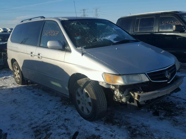 5FNRL18684B086310 - 2004 HONDA ODYSSEY EX SILVER photo 1