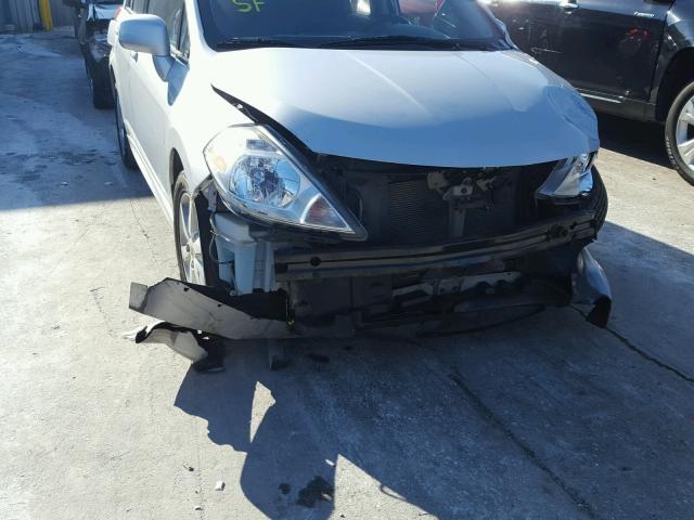 3N1BC1CP0CK251339 - 2012 NISSAN VERSA S SILVER photo 9