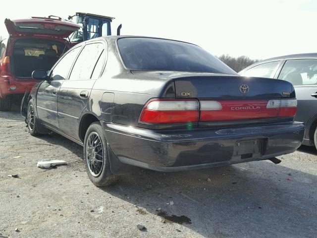 1NXBB02E5VZ597525 - 1997 TOYOTA COROLLA DX BLACK photo 3