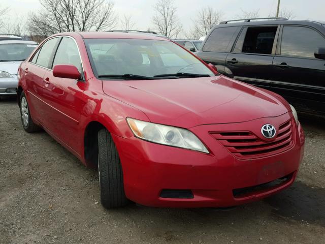 4T1BE46K27U135375 - 2007 TOYOTA CAMRY NEW RED photo 1